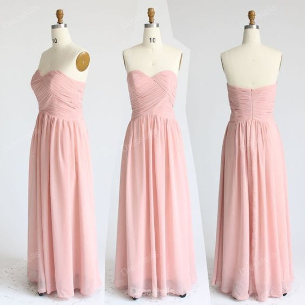 Bridesmaid Dresses Blush Pink Bridemaid  (12)